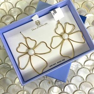 House of Harlow earrings